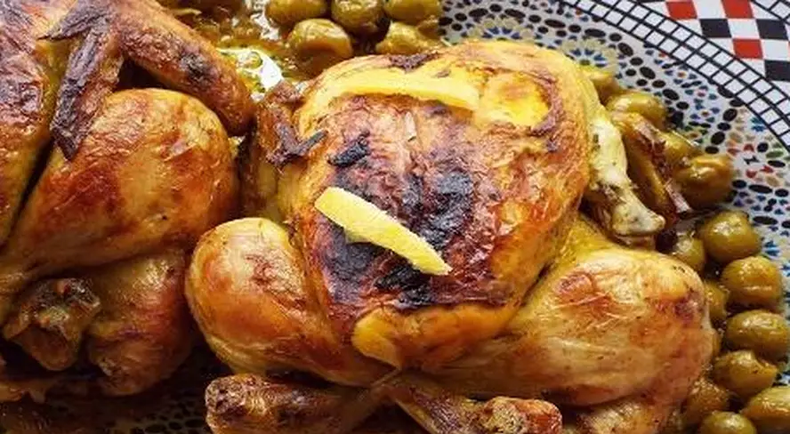 Poulet Dor Au Four Aux Olives Cuisine Momix