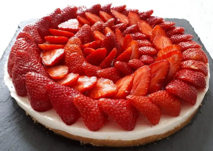 Tarte Aux Fraises Sans Cuisson Au Thermomix - Cuisine Momix