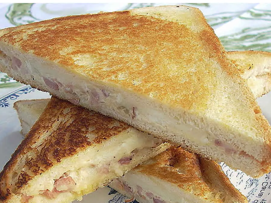 Croque flammekueche au Thermomix - Cuisine Momix Croque flammekueche au Thermomix - Cuisine Momix
