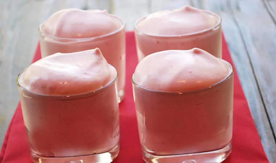 Mousse Cr Meuse Aux Fraises Au Thermomix Cuisine Momix