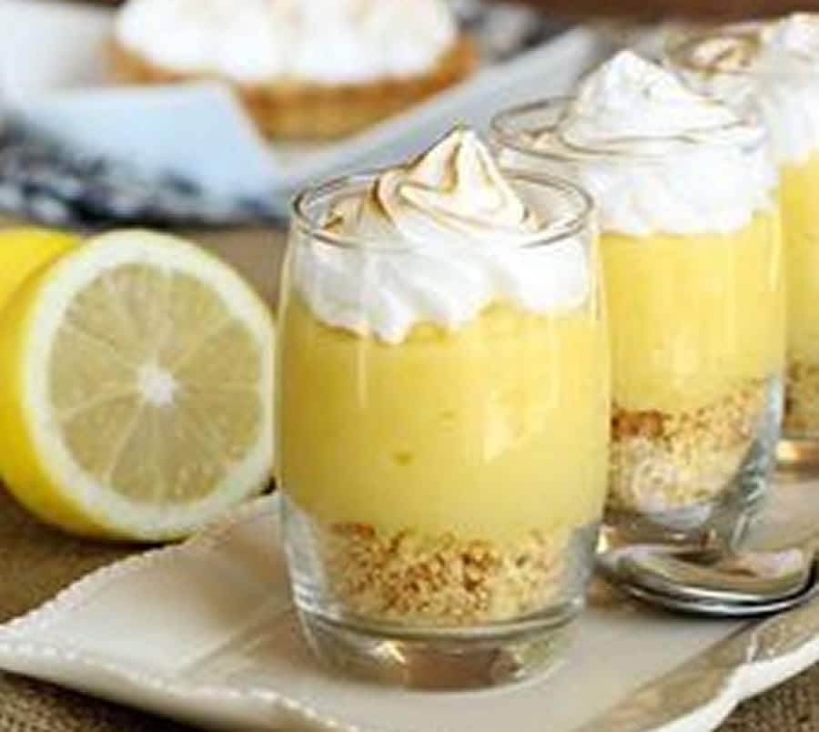 Verrine façon tarte au citron meringuée au Thermomix Cuisine Momix