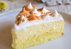 Gâteau nuage au citron meringué facile