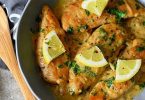 Casserole de poulet crémeux ail et citron