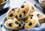 Muffins aux myrtilles recette facile