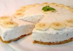 Cheesecake à la banane, Pas de cuisson délicieux en 10 minutes