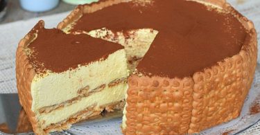 Gâteau biscuit tiramisu sans cuisson