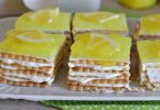 Recette parfaite au yaourt et biscuits sucrés au citron