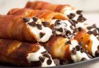 Cannolis au Bacon Croustillant, Dessert Italien