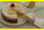 Gateau au citron, sans farine, levure, beurre