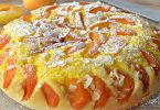 Gâteau d’abricot et crème pâtissière