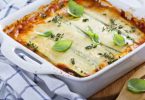Lasagnes de courgettes au jambon cuit et fromage