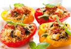 Poivrons farcis au couscous un plat original
