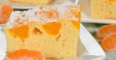 Gâteau à la mandarine, dessert d'automne qui renforce le système immunitaire