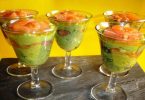 RECETTE VERRINES AVOCATS ET TRUITE FUMÉE