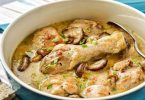Cocote de poulet aux champignons, un délicieux plat