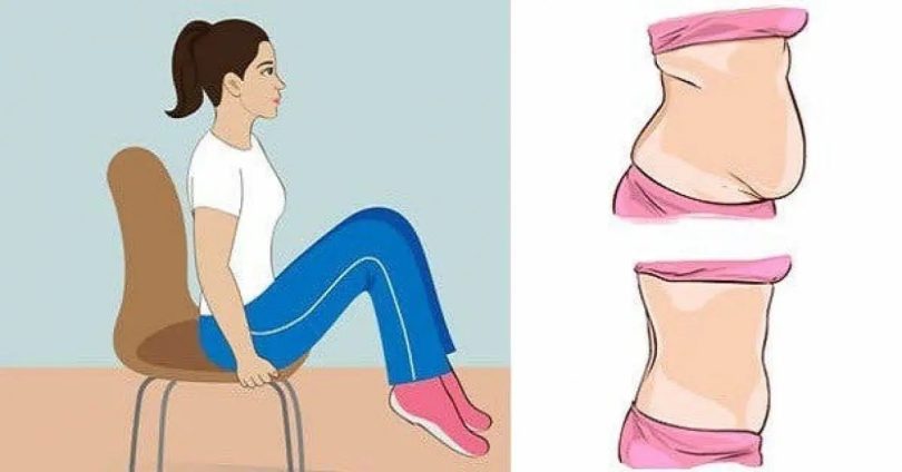 5 exercices à faire assis pour réduire votre graisse abdominale