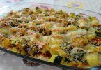 GRATIN DE COURGETTES À LA VIANDE HACHÉE