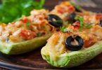 Courgettes farcies légères