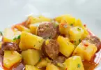 Ragoût de pomme de terre et Chorizo