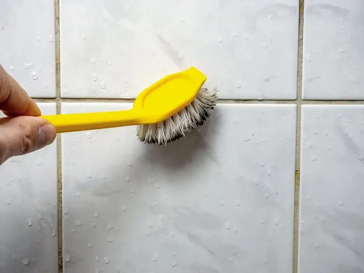 Grande Brosse à Joints Pour Nettoyeur Vapeur Karcher - Flexible, Pour Joints Carrelage Ciment