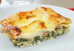 Lasagnes au saumon et aux épinards