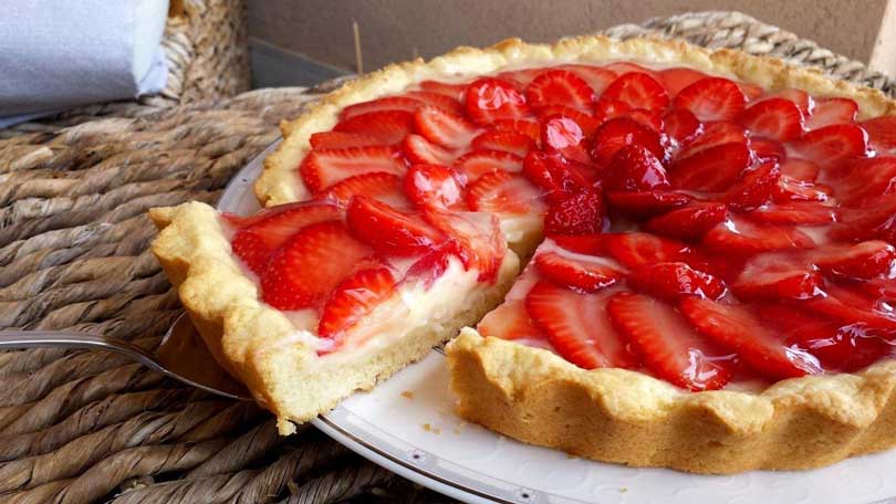 ‘The’ tarte aux fraises recette facile