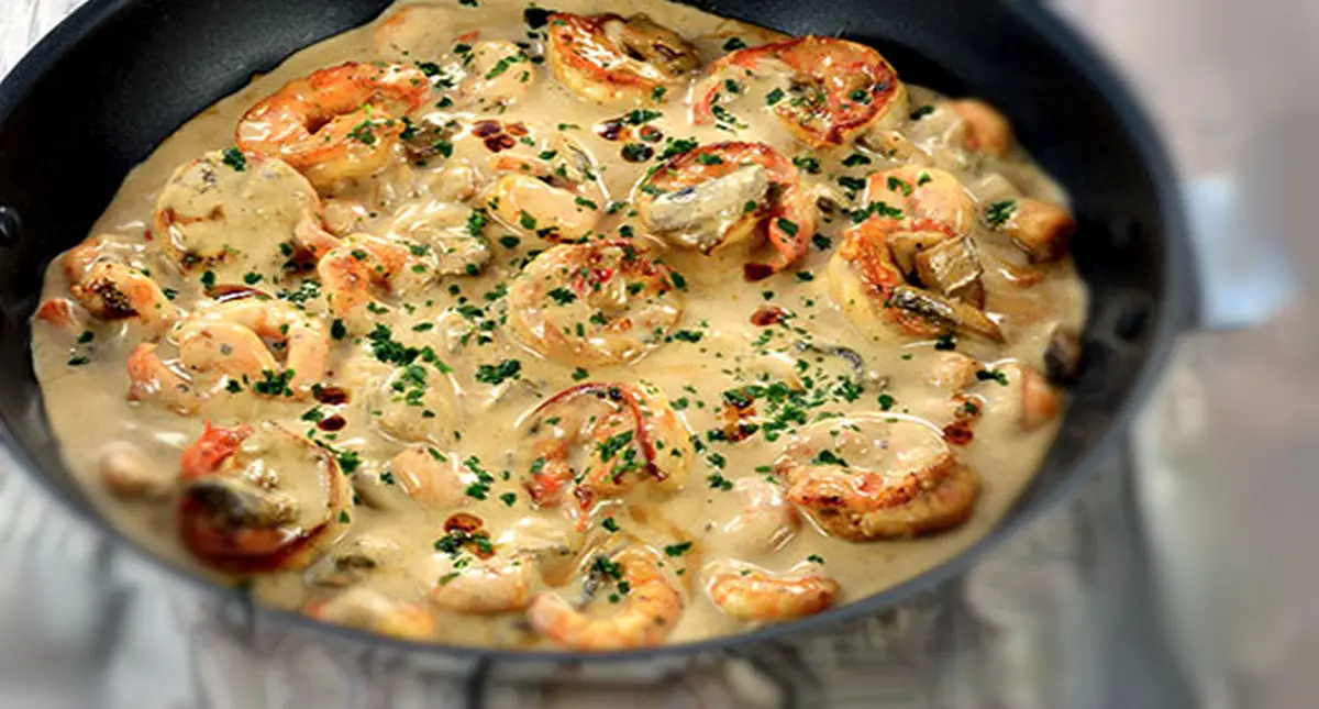 Crevettes à l’Ail et Lait de Coco - Cuisine Momix